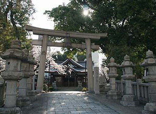 六宮神社　外観